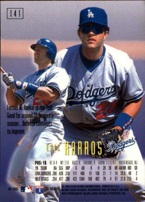 1995 Emotion Baseball "Main Set" Cards and Ripken Promo - Picture 195 of 277