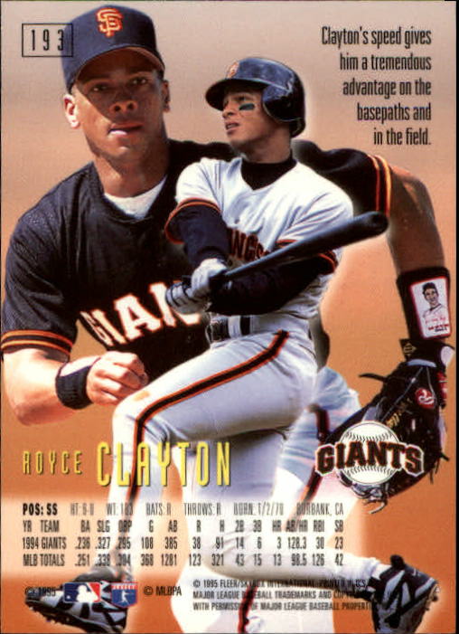1995 Emotion Baseball "Main Set" Cards and Ripken Promo - Picture 263 of 277