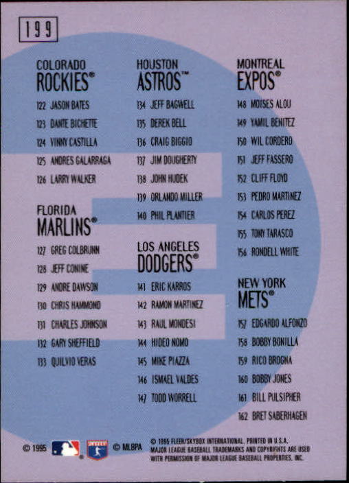 1995 Emotion Baseball "Main Set" Cards and Ripken Promo - Picture 275 of 277