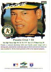 A2799- 1995 Score Baseball Cards 501-605 +Inserts -You Pick- 15+ FREE US SHIP - Foto 142 di 342
