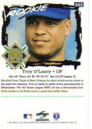 A2799- 1995 Score Baseball Cards 501-605 +Inserts -You Pick- 15+ FREE US SHIP - Foto 162 di 342