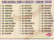 A2799- 1995 Score Baseball Cards 501-605 +Inserts -You Pick- 15+ FREE US SHIP - Foto 177 di 342