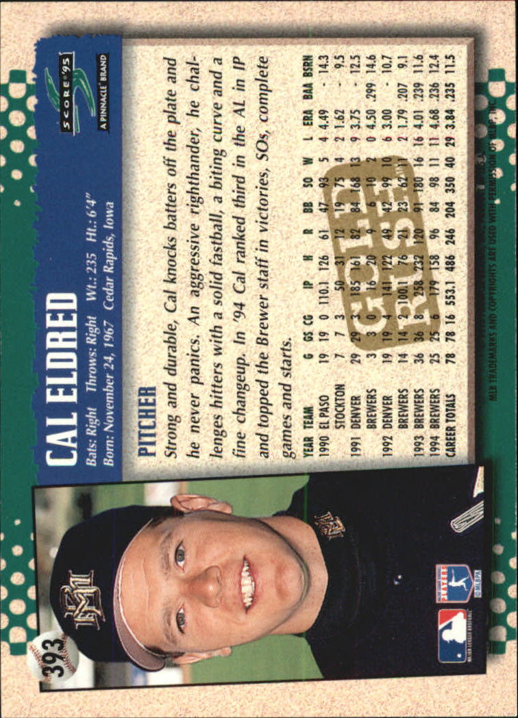 1995 Score Gold Rush Baseball Card Pick 341-604