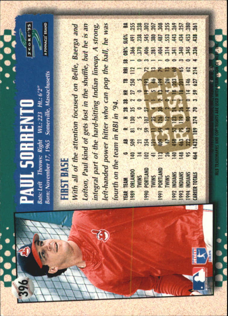 1995 Score Gold Rush Baseball Card Pick 341-604