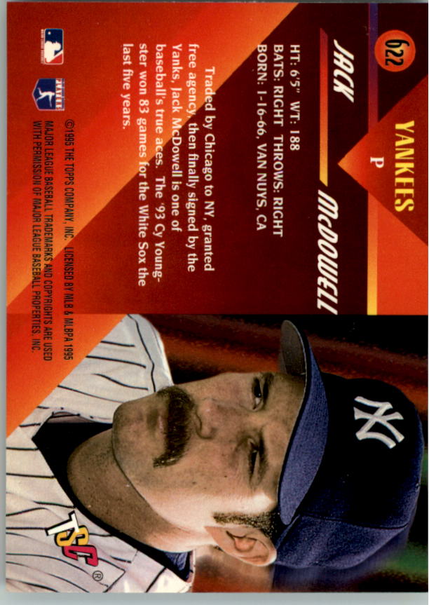 Tarjetas de inserción de 3 inserciones del Stadium Club de béisbol 1995 parte - Imagen 47 de 81