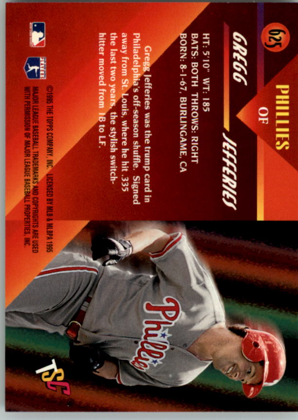 1995 Stadium Club Baseball Part 3 Insert Cards - Foto 41 di 81