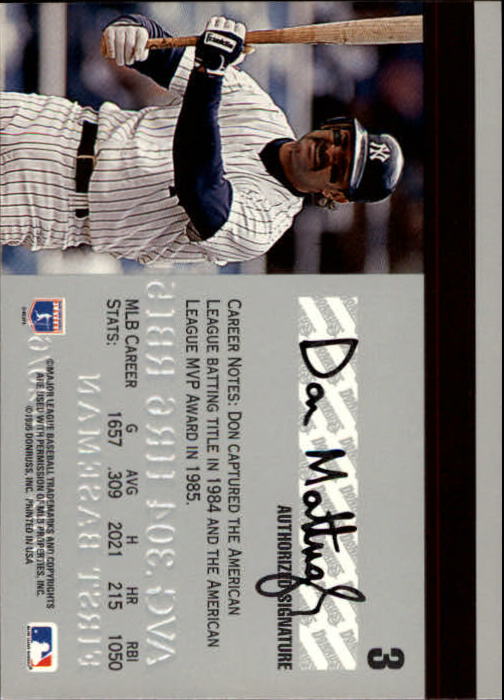 1995 Studio Baseball "Main Set" Cards #1 to #200 - Picture 7 of 397