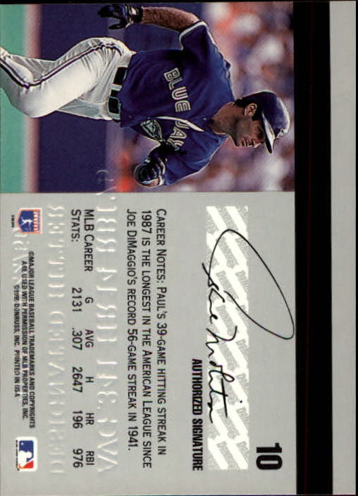 1995 Studio Baseball "Main Set" Cards #1 to #200 - Picture 19 of 397