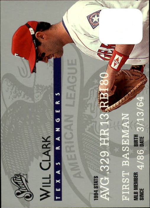 1995 Studio Baseball "Main Set" Cards #1 to #200 - Picture 22 of 397
