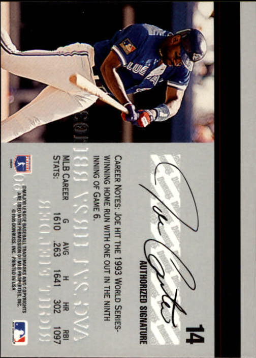 1995 Studio Baseball "Main Set" Cards #1 to #200 - Picture 27 of 397