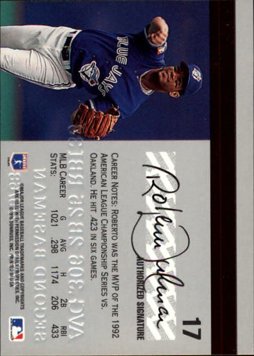 1995 Studio Baseball "Main Set" Cards #1 to #200 - Picture 33 of 397