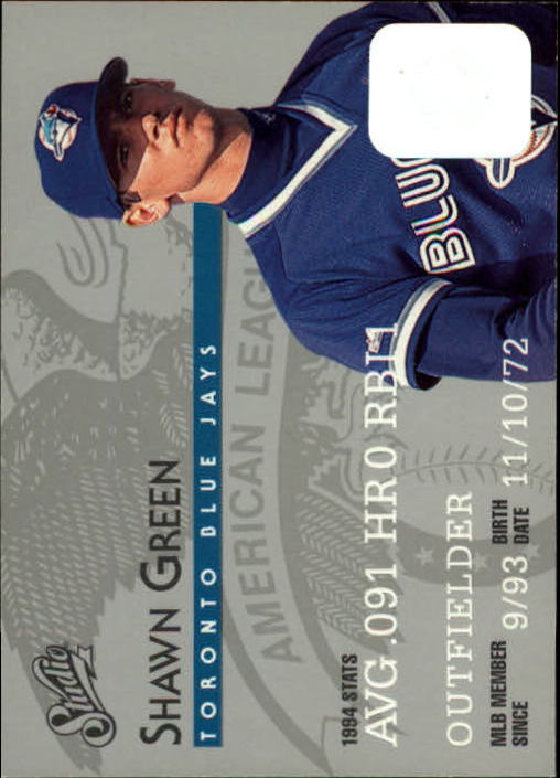 1995 Studio Baseball "Main Set" Cards #1 to #200 - Picture 54 of 397