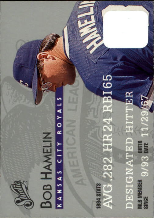 1995 Studio Baseball "Main Set" Cards #1 to #200 - Picture 58 of 397