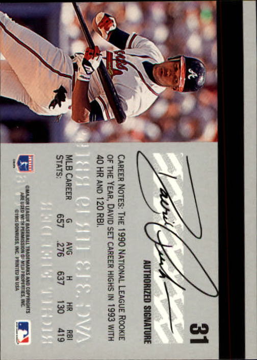 1995 Studio Baseball "Main Set" Cards #1 to #200 - Picture 61 of 397
