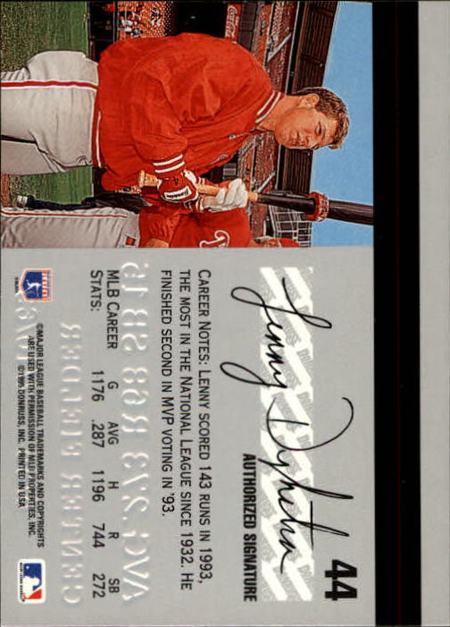 1995 Studio Baseball "Main Set" Cards #1 to #200 - Picture 87 of 397