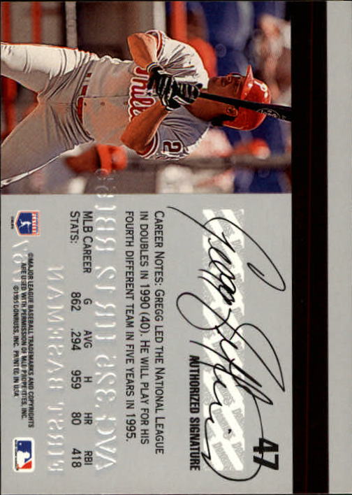 1995 Studio Baseball "Main Set" Cards #1 to #200 - Picture 93 of 397