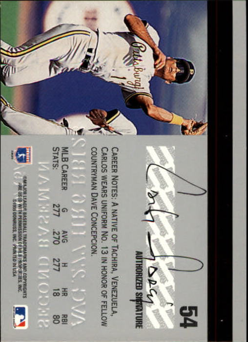 1995 Studio Baseball "Main Set" Cards #1 to #200 - Picture 107 of 397