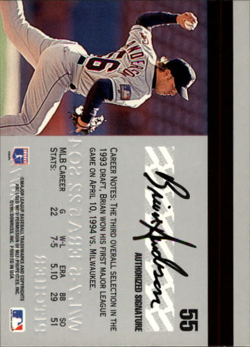 1995 Studio Baseball "Main Set" Cards #1 to #200 - Picture 109 of 397