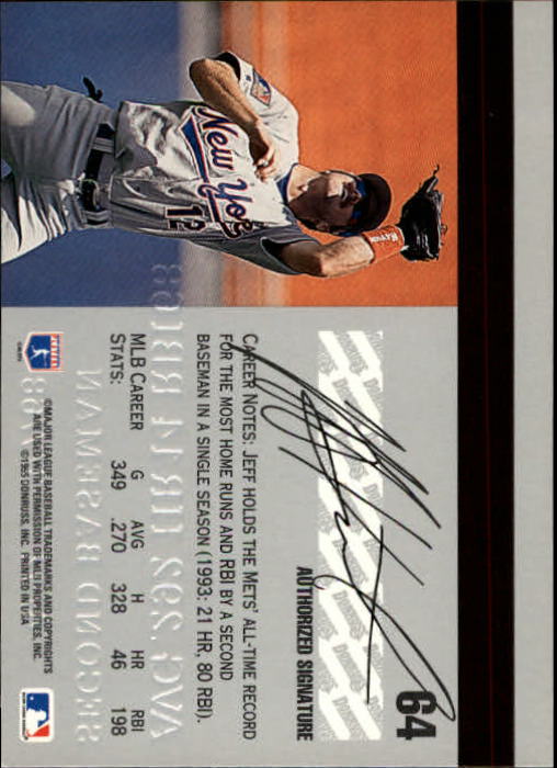 1995 Studio Baseball "Main Set" Cards #1 to #200 - Picture 127 of 397