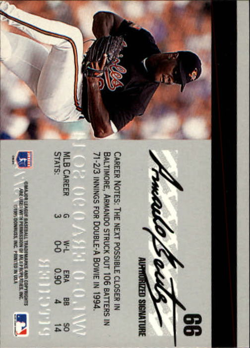 1995 Studio Baseball "Main Set" Cards #1 to #200 - Picture 131 of 397