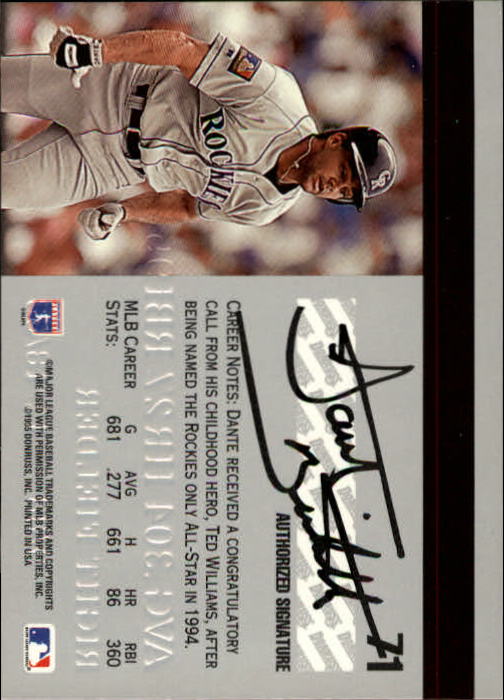 1995 Studio Baseball "Main Set" Cards #1 to #200 - Picture 141 of 397