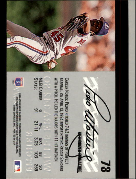 1995 Studio Baseball "Main Set" Cards #1 to #200 - Picture 145 of 397