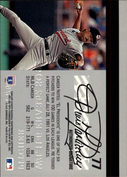 1995 Studio Baseball "Main Set" Cards #1 to #200 - Picture 153 of 397