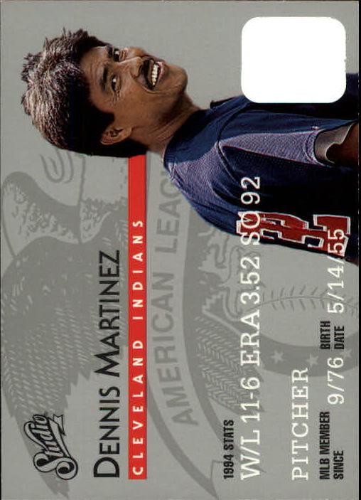 1995 Studio Baseball "Main Set" Cards #1 to #200 - Picture 152 of 397