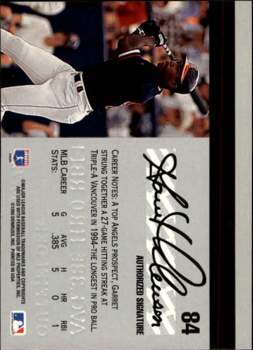 1995 Studio Baseball "Main Set" Cards #1 to #200 - Picture 167 of 397