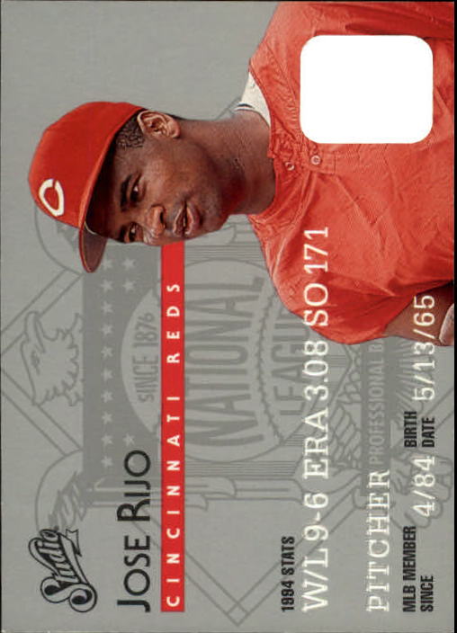 1995 Studio Baseball "Main Set" Cards #1 to #200 - Picture 168 of 397