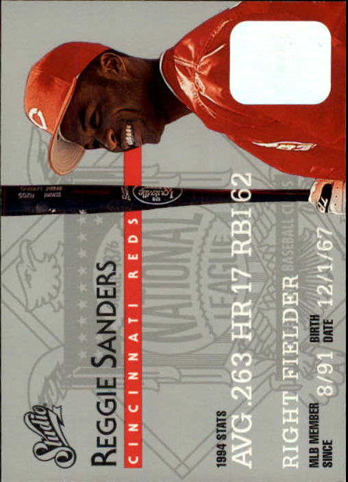 1995 Studio Baseball "Main Set" Cards #1 to #200 - Picture 174 of 397