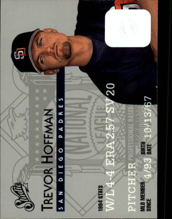 1995 Studio Baseball "Main Set" Cards #1 to #200 - Picture 200 of 397