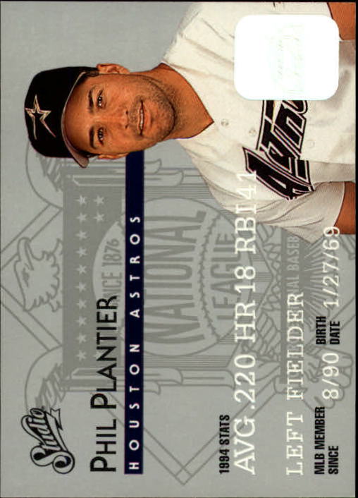 1995 Studio Baseball "Main Set" Cards #1 to #200 - Picture 214 of 397