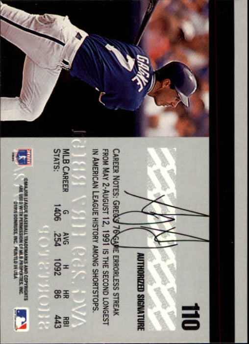 1995 Studio Baseball "Main Set" Cards #1 to #200 - Picture 219 of 397
