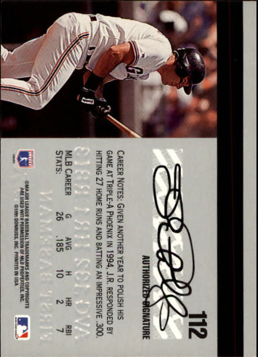 1995 Studio Baseball "Main Set" Cards #1 to #200 - Picture 223 of 397
