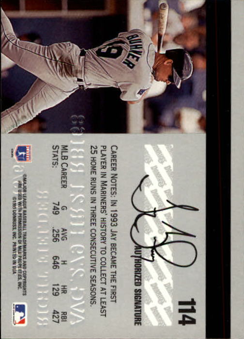 1995 Studio Baseball "Main Set" Cards #1 to #200 - Picture 227 of 397