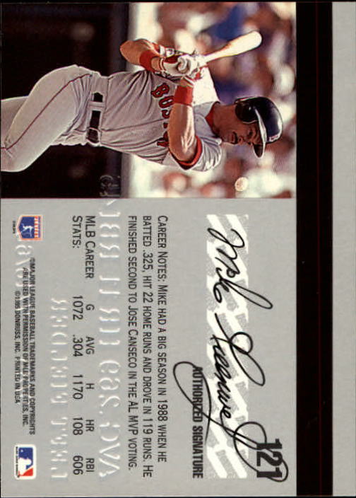 1995 Studio Baseball "Main Set" Cards #1 to #200 - Picture 241 of 397