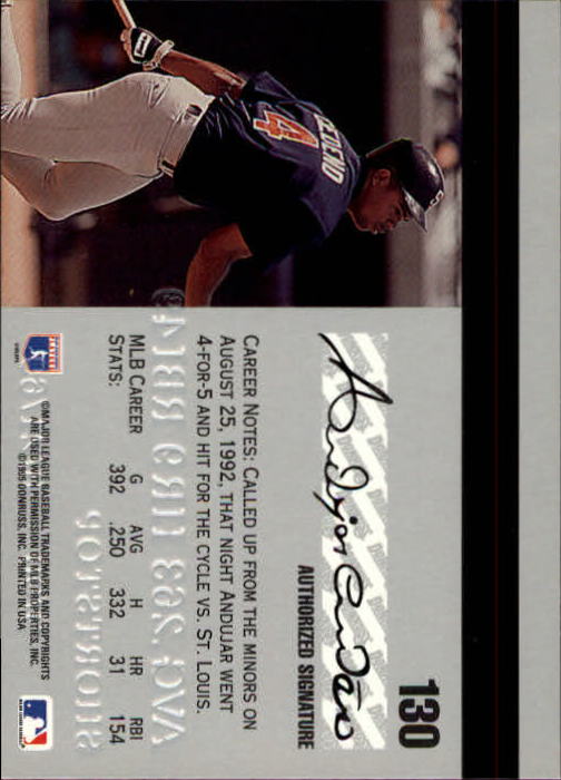 1995 Studio Baseball "Main Set" Cards #1 to #200 - Picture 259 of 397