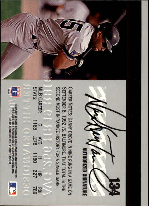 1995 Studio Baseball "Main Set" Cards #1 to #200 - Picture 267 of 397