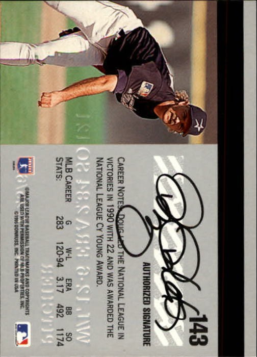 1995 Studio Baseball "Main Set" Cards #1 to #200 - Picture 285 of 397