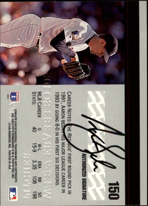 1995 Studio Baseball "Main Set" Cards #1 to #200 - Picture 299 of 397