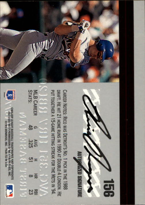 1995 Studio Baseball "Main Set" Cards #1 to #200 - Picture 311 of 397