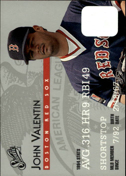 1995 Studio Baseball "Main Set" Cards #1 to #200 - Picture 324 of 397