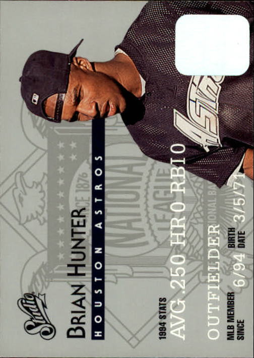 1995 Studio Baseball "Main Set" Cards #1 to #200 - Picture 340 of 397