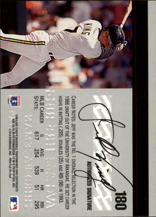 1995 Studio Baseball "Main Set" Cards #1 to #200 - Picture 357 of 397