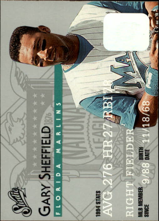 1995 Studio Baseball "Main Set" Cards #1 to #200 - Picture 358 of 397
