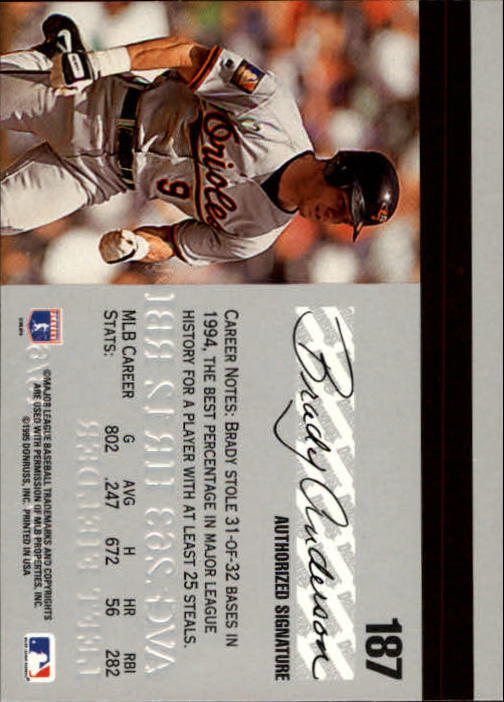 1995 Studio Baseball "Main Set" Cards #1 to #200 - Picture 371 of 397