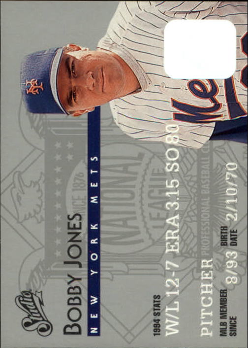 1995 Studio Baseball "Main Set" Cards #1 to #200 - Picture 372 of 397