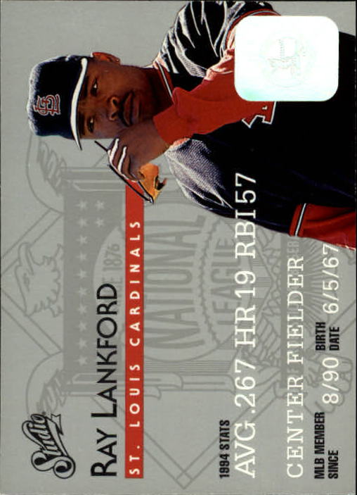 1995 Studio Baseball "Main Set" Cards #1 to #200 - Picture 376 of 397