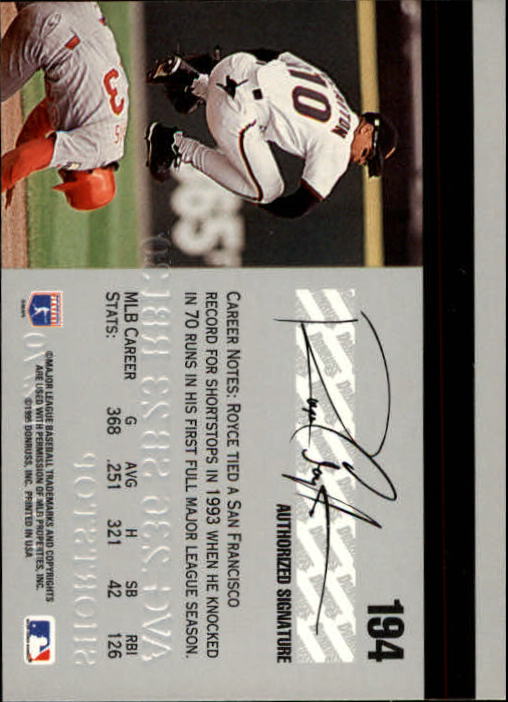 1995 Studio Baseball "Main Set" Cards #1 to #200 - Picture 385 of 397